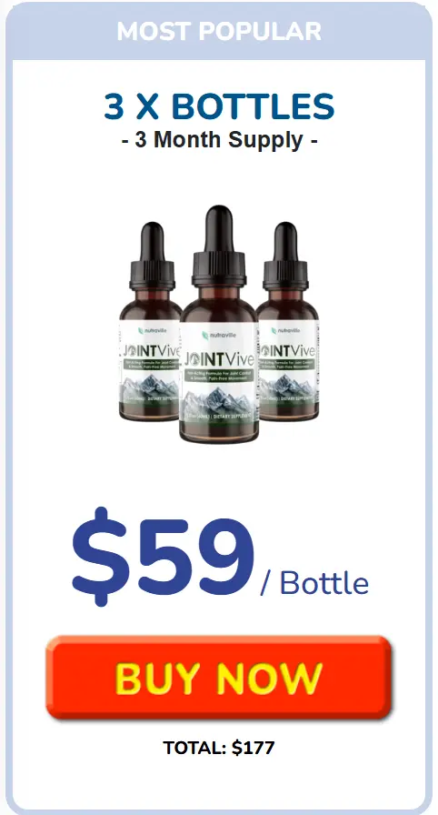 3 bottles jointvive for usa